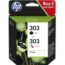 ORIGINAL HP 3YM92AE hp303 Multipack Black e color 3YM92AE HP 303 - 192545863988