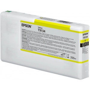 Epson C13T913400 T9134 ORIGINALE Cartuccia Yellow 200ml - 010343929975