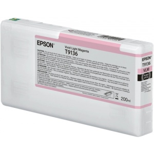 Epson C13T91360N T9136 ORIG Cartuccia magenta Light 200ml 8715946728551