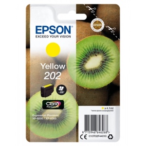 Epson C13T02F44010 202 Orig T02F44 Cartuccia Yellow 300 PAG 4.1ml 8715946646268