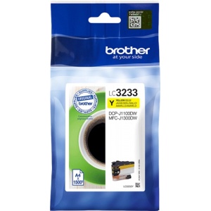 Brother LC3233Y LC-3233Y / 3233 ORIGINALE Cartuccia Yellow 1500 Pag 4977766789387