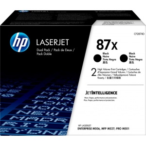 HP CF287XD 87X  ORIGINAL Multipack Black 18000 PAG X2 - 190780576083