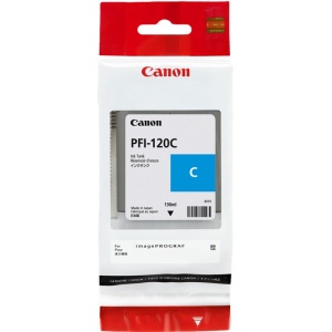 Canon PFI-120c 2886C001  PFI120 - ORIGINAL Cartuccia cyan 130ml 4549292112337