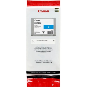Canon PFI-320c 2891C001 Orig PFI320 Cartuccia cyan 300ml - 4549292112412