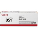 ORIGINALE Canon toner nero 051 2168C002 - 1700 Pag x i-Sensys LBP / MF - 4549292105094