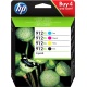 HP 3YP34AE - HP 912 XL Multipack nero cyan magenta giallo ORIG 2200000047427