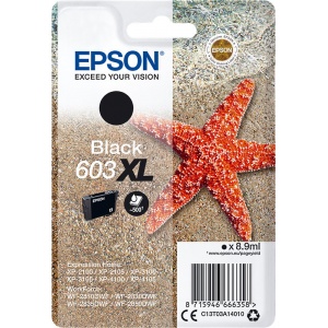 Epson C13T03A14010 603xl  T03A14 ORIG Cartuccia nero 500 Pag - 8715946666358