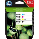 ORIGINALE HP 3HZ51AE 903 XL Multipack Black / cyan / magenta / Yellow - 2200000047458