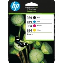  HP 6C3Z1NE 924 Orig hp924 Multipack black cyan magenta yellow 1700 pag 196548697526