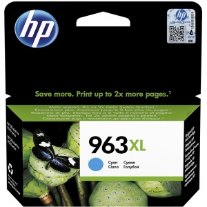 HP 3JA27AE 963XL ORIGINAL Cartuccia cyan 1600 pag 192545866507