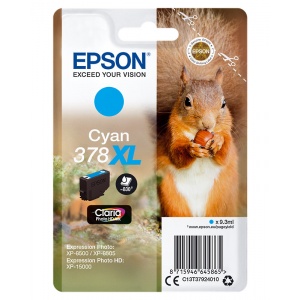 Epson C13T37924010 378XL ORIG T3792 Cartuccia cyan 830 - 9.3ml - 8715946645865