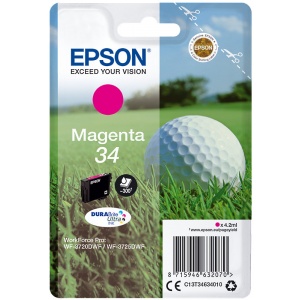 Epson C13T34634010 T3463  ORIGINAL Cartuccia magenta - 300 - 4.2ml  8715946632070