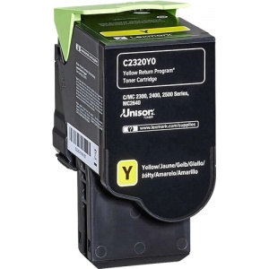 Lexmark C2320Y0 ORIGINAL toner Yellow 1000 pag   734646667074