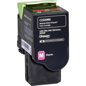 Lexmark C2320M0 ORIGINAL toner magenta 1000 pag  734646667067