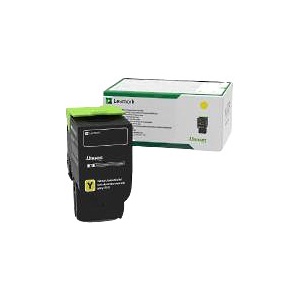 Lexmark 78C20Y0 Orig toner yellow 1400 pag  734646650199