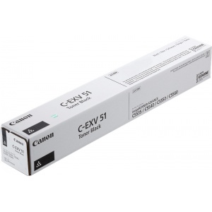 Canon C-EXV51bk 0481C002 Orig exv51 toner Black 69000 PAG - 4549292053678