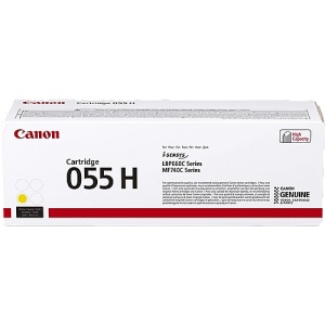 Canon 055 H Yellow 3017C002  055H ORIGINAL toner 5900 Pag 4549292124729