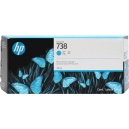 HP 676M6A 738 Orig Cartuccia cyan  300ml 196548336166