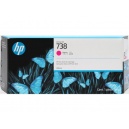 HP 676M7A 738 Orig Cartuccia magenta 300ml 196548336173