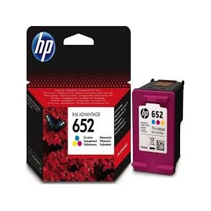 HP F6V24AE 652 HP652 ORIGINAL Cartuccia color 200 pag 889296160892