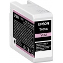 ORIGINAL Epson C13T46S600 T46S6 Cartuccia light magenta chiaro 25ml - 8715946680873