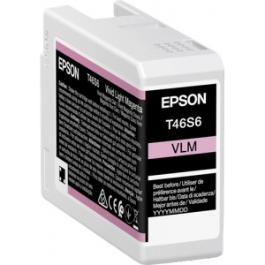 Epson C13T46S60N Orig T46S60 Cartuccia light magenta chiaro 25ml 8715946730011