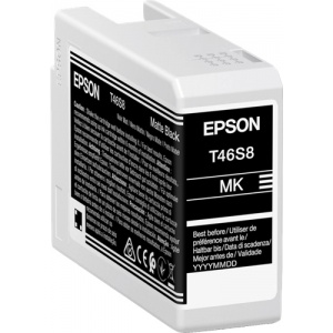 Epson C13T46S80N T46S8 ORIGINAL Cartuccia black Nero opaco 25ml 8715946730028