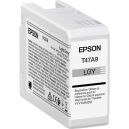 ORIGINAL Epson C13T47A900 - T47A9 Cartuccia light grigio 50ml  8715946680989