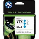 ORIGINAL HP 3ED77A - 712 - hp712 - Multipack cyan 193905352869