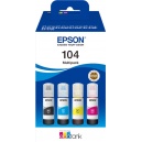 ORIGINAL Epson C13T00P640 104 Multipack black / cyan / magenta / yellow  - 8715946684888