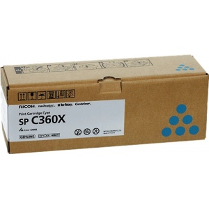 Ricoh 408251 SP C360X ORIGINAL toner cyan 9000 pag 4961311920448