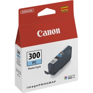 Canon PFI-300pc 4197C001 ORIGINAL Cartuccia ink  Cyan Foto 14ml - 4549292158939