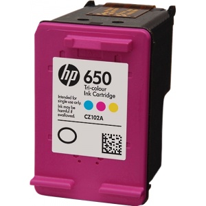 HP CZ102AE 650 / HP650 ORIGINALE Cartuccia color 200 PAG - 886112660710