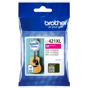 Brother LC421XLM  LC-421XLM - ORIGINAL Cartuccia magenta - 500 pag - 4977766810425