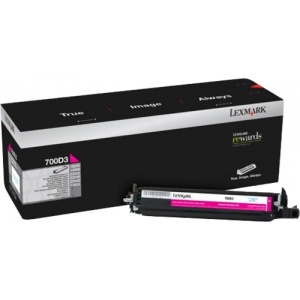 Lexmark 700D3 70C0D30 ORIGINAL Unità sviluppatore magenta  - 40000 pag - 734646436472