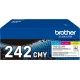ORIGINAL Brother TN-242CMY - TN242CMY - 242 Multipack cyan / magenta / yellow - 4200 pag  4977766812856