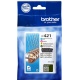 ORIGINAL Brother LC-421 - LC421VAL Multipack black / cyan / magenta / yellow - 800 Pag - 4977766813600