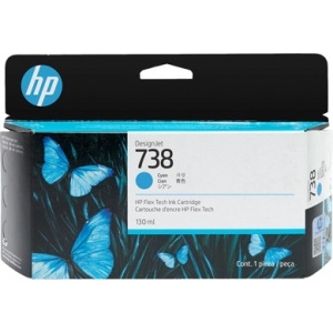 HP 498N5A 738 Orig Cartuccia cyan 130ml 196068358860