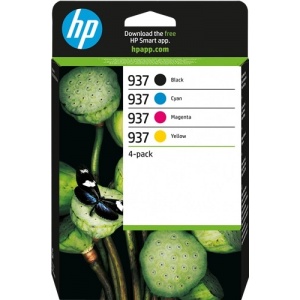 HP 6C400NE 937 Orig Multipack black, cyan, magenta, yellow 3850 pag 196548697632