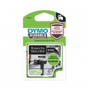 ORIGINAL DYMO Nastro Nero su bianco 1978365 D1 - Durable Etichette - Bianco su nero - 12mm x 3mt - 3501179783659