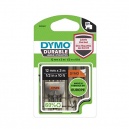 ORIGINAL DYMO 1978367 D1 Nastro Durable Etichette - Bianco su arancio - 12mm x 3mt - 3501179783673