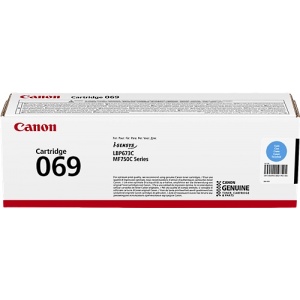 Canon 069 c 5093C002 - ORIGINAL toner cyan 1900 pag - 4549292196740