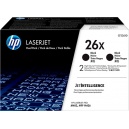 HP CF226XD 26X ORIGINAL Multipack Black 2 toner da 9000 pag - 190780576106