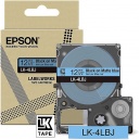 Epson LK-4LBJ C53S672080 - LK4LBJ S672080 ORIGINAL Nastro nero su Blu - 8715946713694