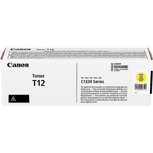 Canon T12 y 5095C006 T12Y ORIGINAL toner giallo 5300 pag - 4549292197471