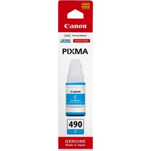 Canon GI-490c 0664C001 Orig GI490 Cartuccia cyan 7000 70ml 4549292041743