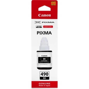 Canon GI-490bk 0663C001 Orig GI490 Cartuccia black  6000 135ml 4549292041729