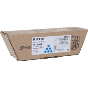 Ricoh 842711 M C320H orig toner cyan 7500 pag 4961311980619