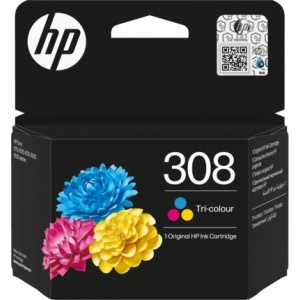HP 7FP20UE 308 orig HP 308 Cartuccia colori tricromia 120 pag 196786390357