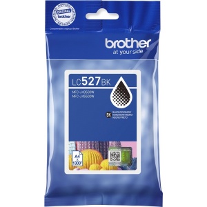 Brother LC527BK LC-527BK Orig Cartuccia nero 1300 Pag 4977766839495